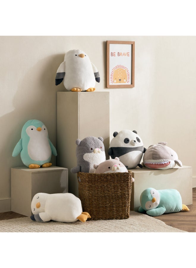 Home Box Penguin Shaped Cushion - Mint Green - Image 4